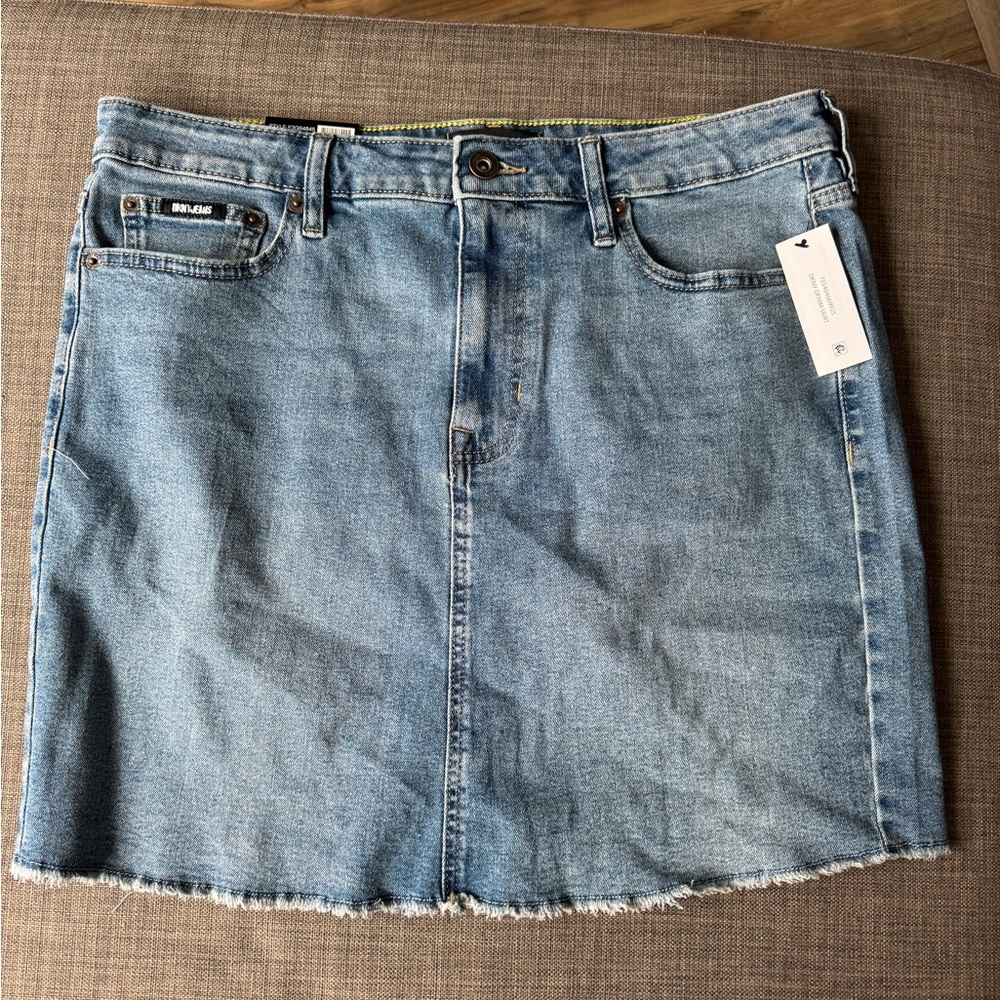 Dnky new Denim Mini Skirt - Light Blue